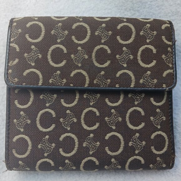 Celine Vintage Macadam Wallet - Picture 1 of 4
